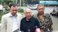 Politikus Gerindra Permadi memenuhi panggilan penyidik Polda Metro Jaya terkait video 'revolusi' yang viral. (Ronald/Merdeka.com)