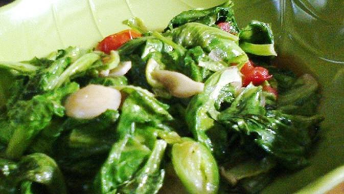  Resep  Tumis  Sawi Saus  Tiram  Pedas  Lifestyle Fimela com