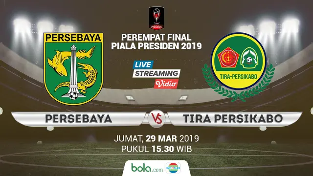 Persebaya Surabaya vs Tira Persikabo