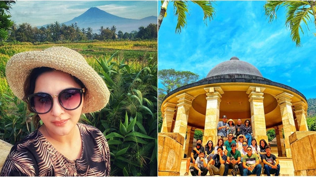 Potret Keseruan Liburan Keluarga Ashanty di Magelang