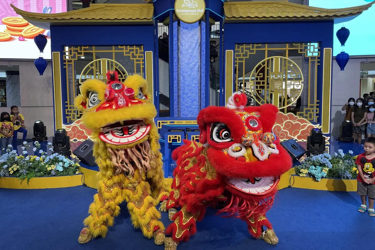 Kemeriahan Tahun Kelinci Air di Summarecon Mall Kelapa Gading, Barongsai hingga Cooking Class