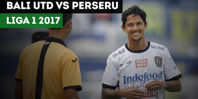VIDEO: Highlights Liga 1 2017, Bali United Vs Perseru Serui 2-0