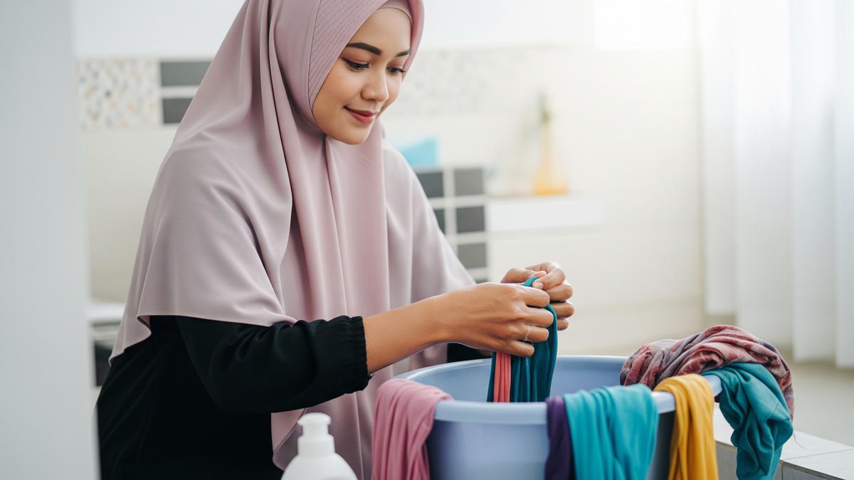 7 Kesalahan Saat Membersihkan Jilbab yang Justru Bikin Cepat Rusak, Hindari Sekarang