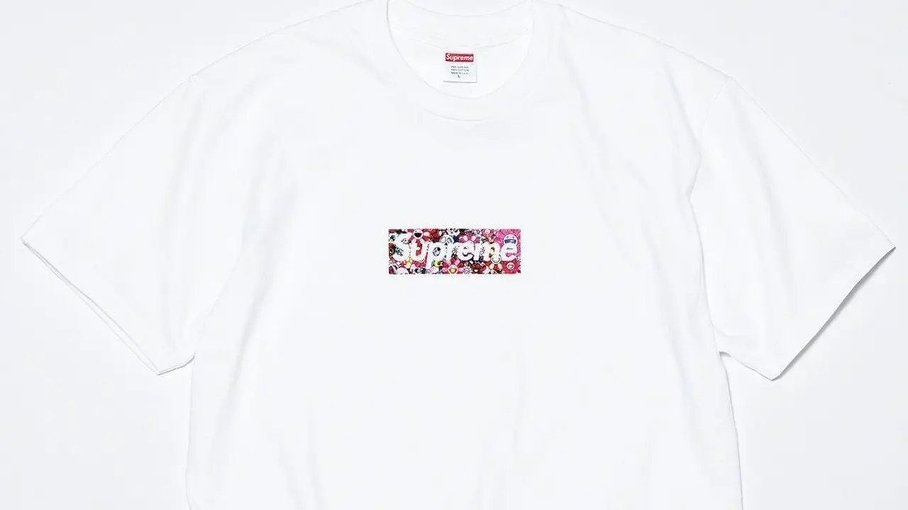 Motif Bunga dan Tengkorak di T-Shirt Andalan Supreme untuk Donasi Virus Corona
