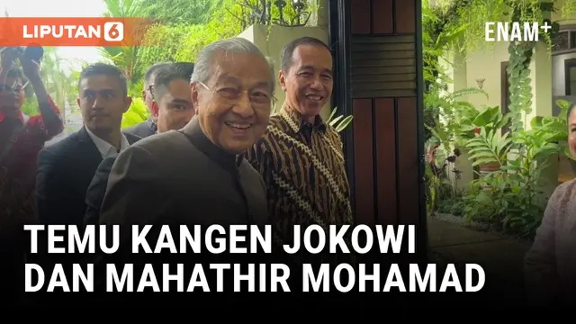 VIDEO: Mahathir Mohamad Datangi Rumah Jokowi di Solo