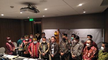 Sejumlah elemen masyarakat adat di Kalimantan Utara berkumpul untuk mendeklarasikan dukungan pembangunan Ibu Kota Negara (IKN) Nusantara.