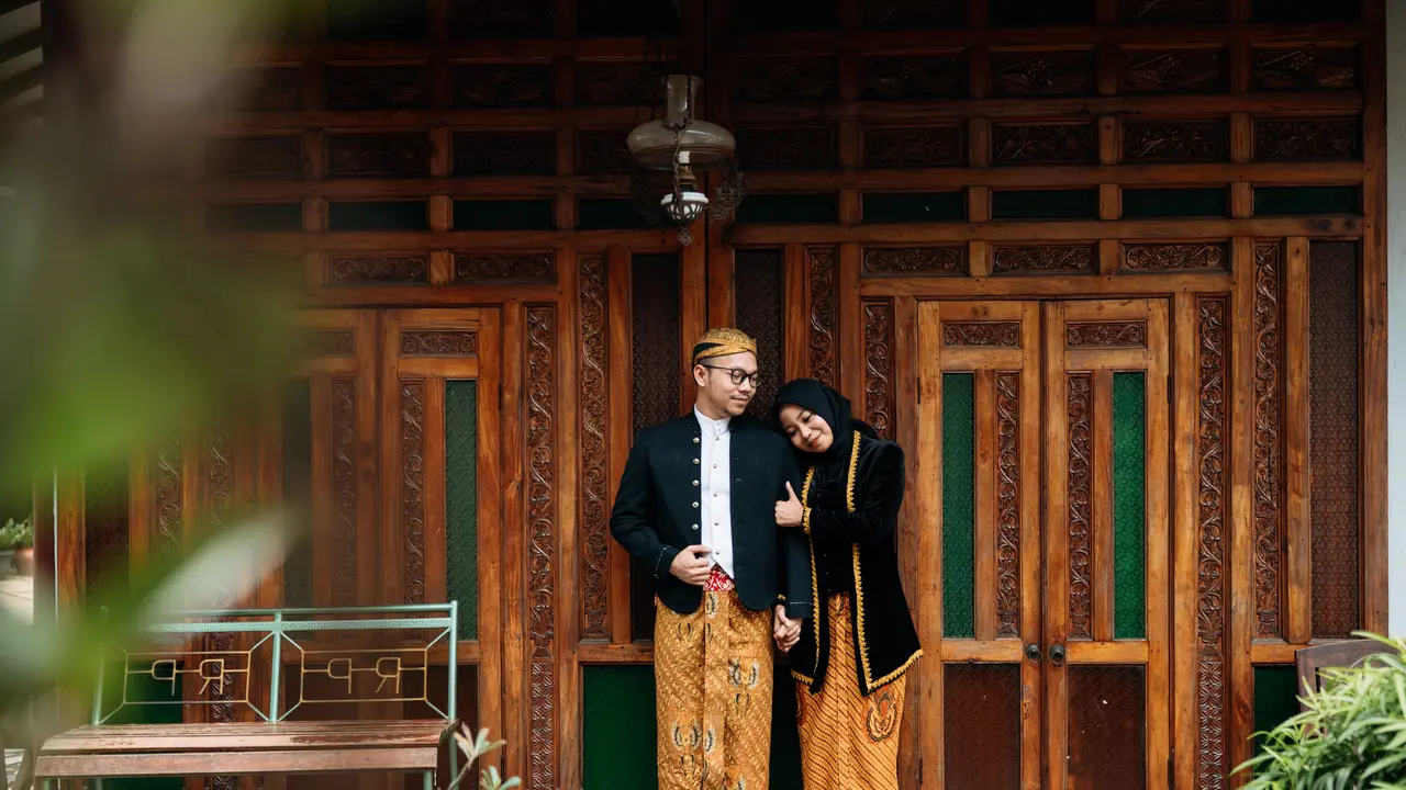 Foto pernikahan di masa pandemi