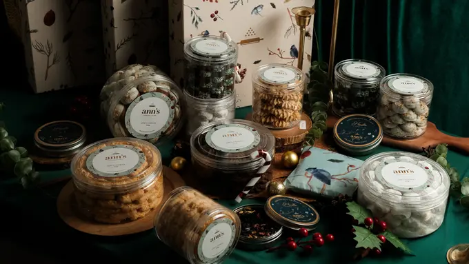 Pilihan hampers natal dari Ann’s Bakehouse & Creamery