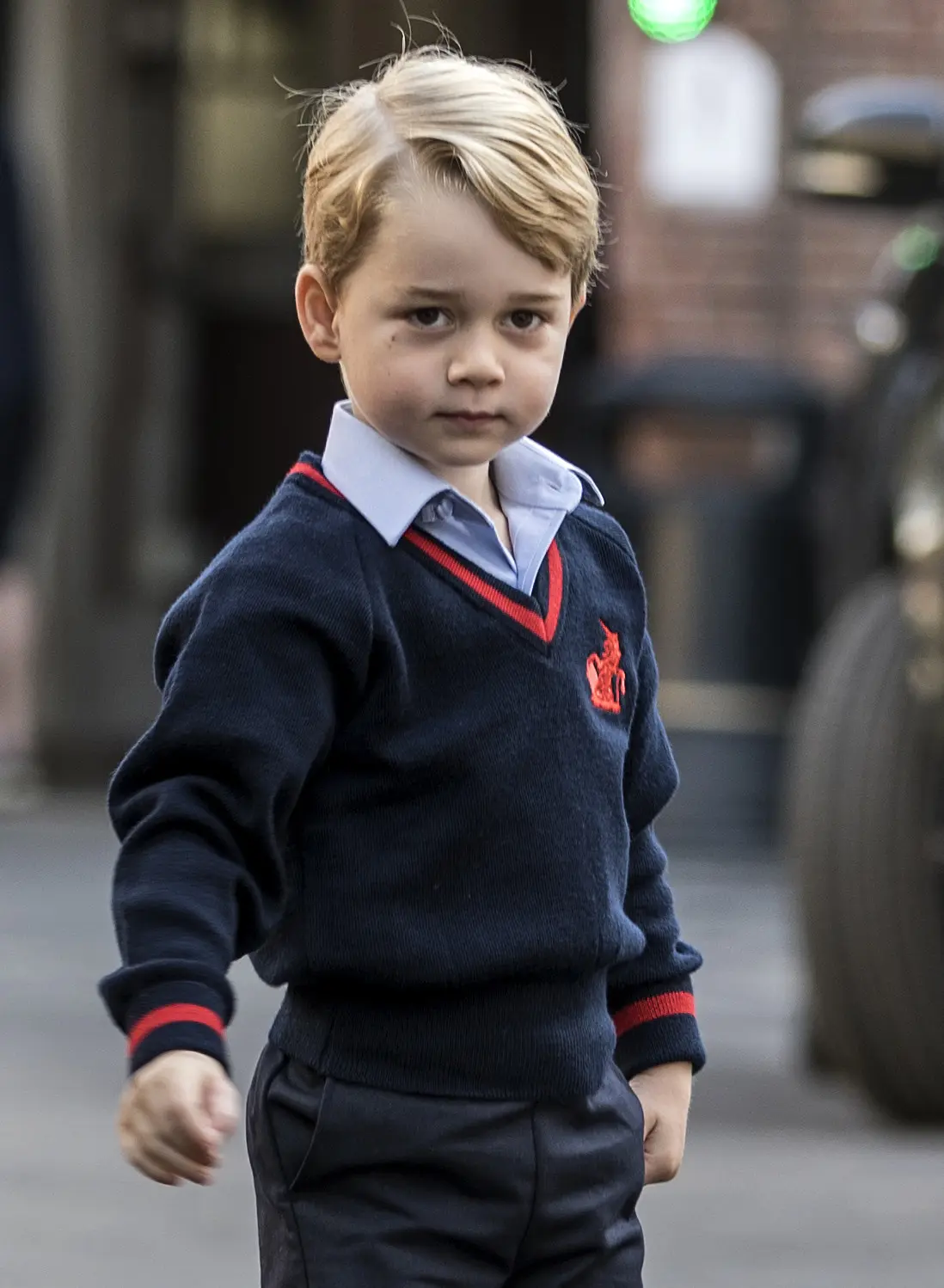 Pangeran George. (AFP/RICHARD POHLE)