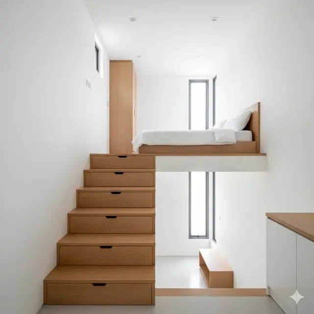 Model Rumah Mezzanine