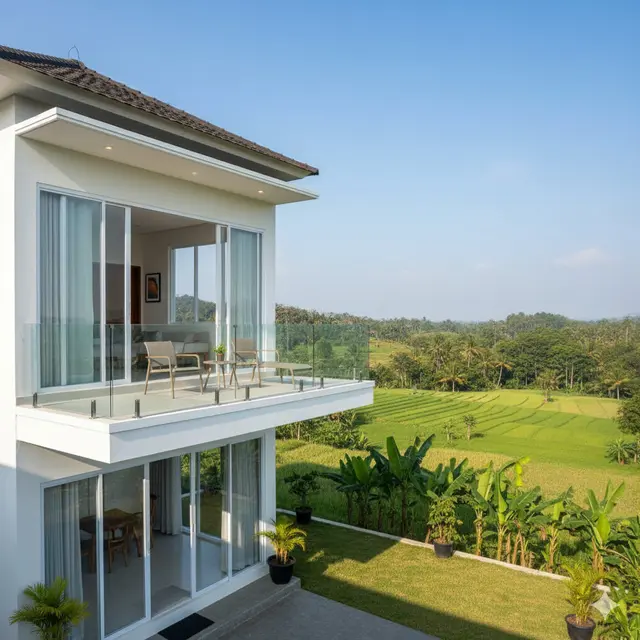 Rumah  Bergaya Resort