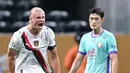 Dengan enam poin dari dua laga, Manchester City kini berada di peringkat kedua Grup G, hanya kalah selisih gol dari Juventus. Sementara itu, Al Ain belum meraih poin setelah menelan dua kekalahan beruntun. (AFP/Patricia De Melo Moreira)