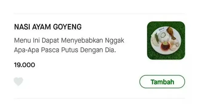 8 Potret Deskripsi Menu Makanan Ini Kreatif Banget, Bikin Geleng Kepala