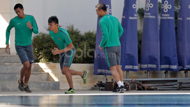 Intip Latihan Ringan dan Santai ala Timnas Indonesia
