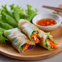 Resep Lumpia Kulit Tahu tanpa Tepung dan tanpa Goreng./Copyright depositphotos.com/AI Generator