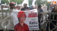 Menkes `Dinobatkan` FPI Jadi Ratu Kondom