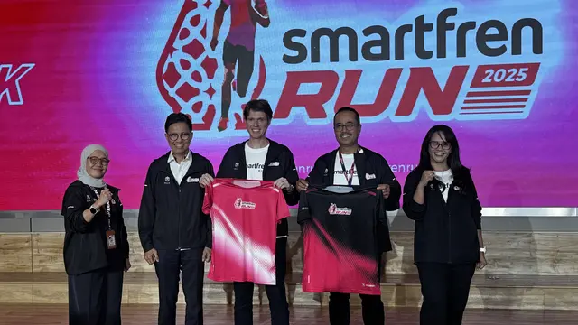 Press conference Smartfren Run 2025