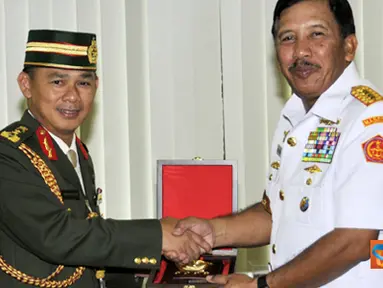Citizen6, Cilangkap: Pangab Brunei menerima penganugerahan Bintang Yudha Dharma Utama dari Pemerintah RI yang disematkan oleh Menhan RI. (Pengirim: Badarudin Bakri)
