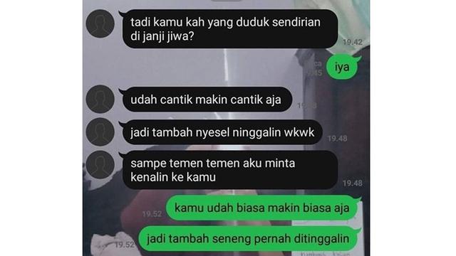 6 Chat Nyesel Ninggalin Mantan Ini Bikin Baper