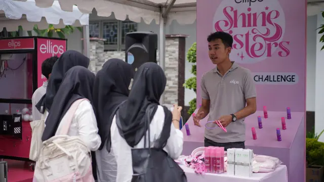 Intip Keseruan Ellips Shine Sister di Universitas Sumatera Utara, Ajak Tampil Percaya Diri dengan #RambutTetapMuda