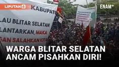 Warga Blitar Selatan Ancam Pisahkan Diri dari Kabupaten Blitar Akibat Lambatnya Pembangunan