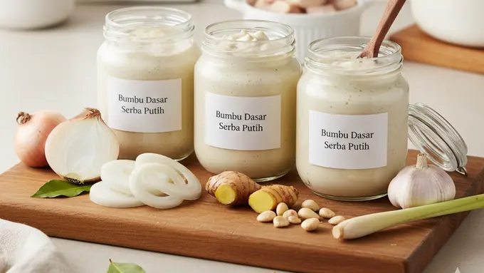 Bumbu Dasar Serba Putih