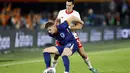 <p>Oranje menang telak 4-0, dengan seluruh gol dicetak di babak kedua. (Koen van Weel / ANP / AFP)</p>