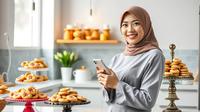 caption promosi kue lebaran ©Ilustrasi dibuat AI