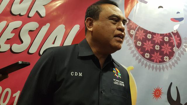 Chief de Mission (CdM) kontingen Indonesia di Asian Games 2018, Wakapolri Komjen Pol Syafruddin