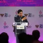 Menteri BUMN Erick Thohir menyebut jika masih banyak masyarakat Indonesia yang belum mendapatkan akses air bersih  pada acara SOE International Conference di Bali, Senin (17/10/2022).