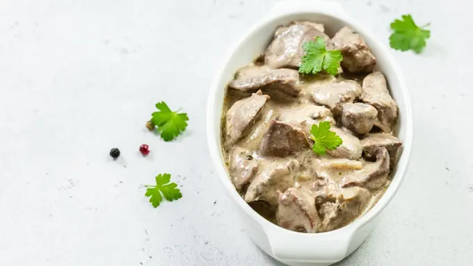 daging masak putih