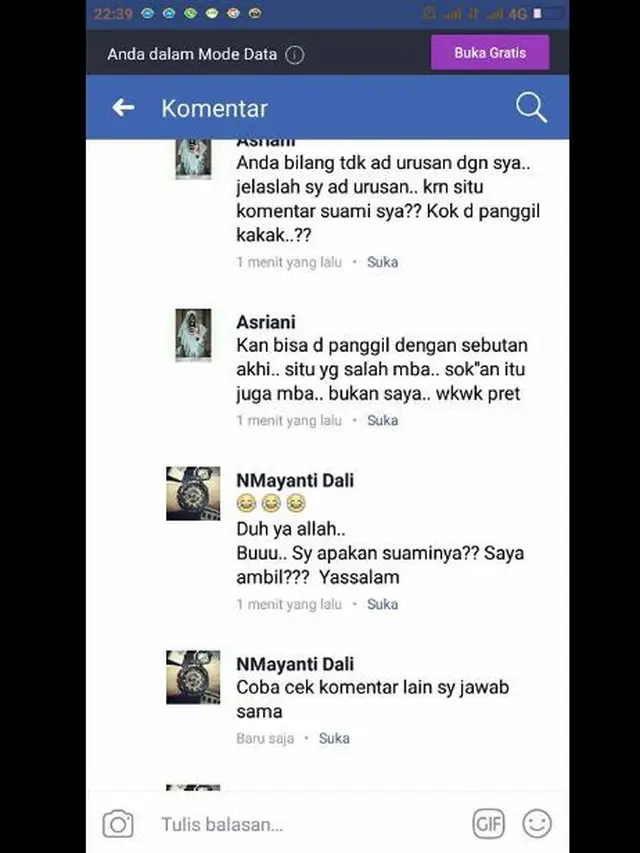 [Bintang] Suami Belanja Online, Istri Ngamuk karena Si Penjual Panggil Suami dengan Sebutan Kak