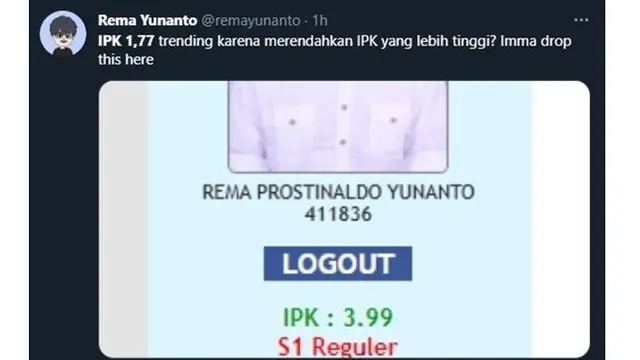 Geregetan, 6 Pamer Nilai Sindir IPK 1,77 ala Netizen Ini Bikin Terdiam