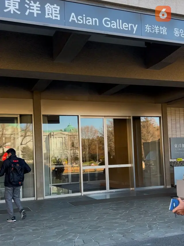 Asian Galery, bagian dari Tokyo National Museum atau Museum Nasional Tokyo, Jepang yang menyimpan dan memamerkan benda bersejarah dari Indonesia. (Liputan6.com/Tanti Yulianingsih)