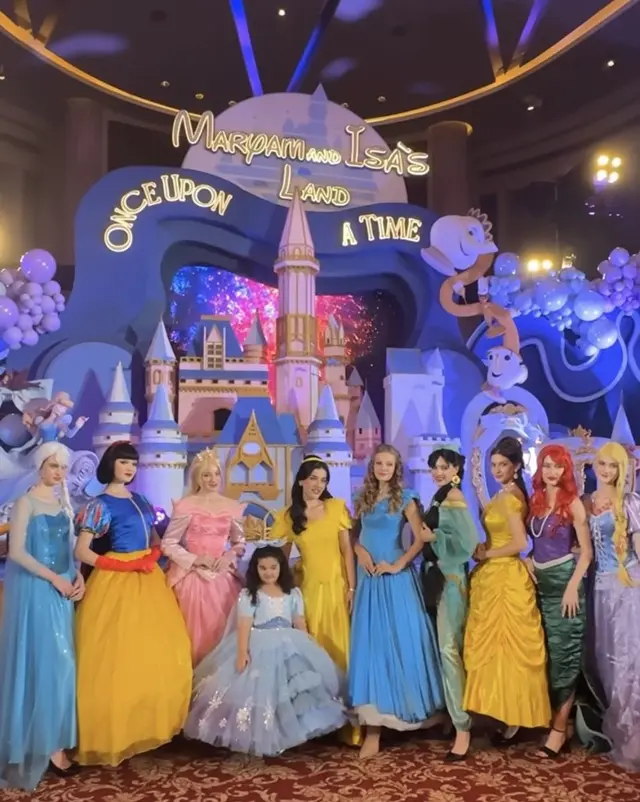 7 Momen pesta ultah anak kedua Tasya Farasya bertema Disney viral, dekorasinya bak Disneyland betulan
