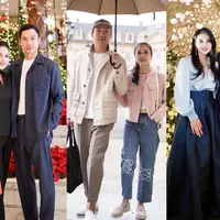 Melihat gaya bucin Sandra Dewi dan Harvey Moeis saat liburan hingga kondangan (@sandradewi88)