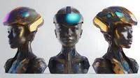 (Ilustrasi robot AI by AI)