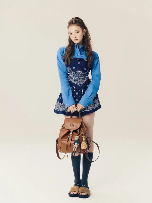 Ella MEOVV Dipilih Sebagai Brand Ambassador Miu Miu. Dok. Miu Miu