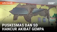 Bangunan SD Rusak Akibat Gempa Bandung, Sekolah Terpaksa Diliburkan