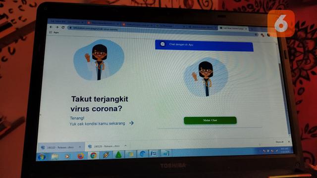Fitur Cek Corona Gratis