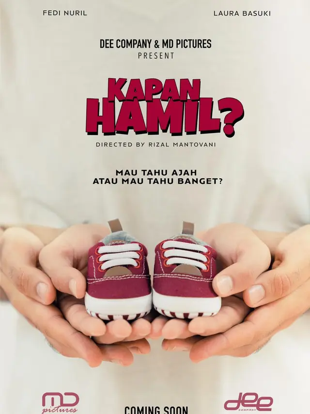 Fedi Nuril dan Laura Basuki bermain di film Kapan Hamil
