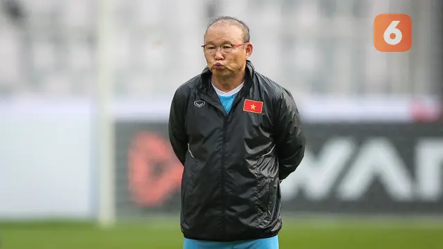 Official Training Timnas Vietnam Jelang Laga Semifinal Piala AFF 2022 Melawan Timnas Indonesia