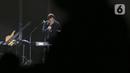 Komposer Erwin Gutawa saat tampil pada hari pertama BNI Java Jazz Festival 2022 di JIExpo Kemayoran, Jakarta, Jumat (27/5/2022). Java Jazz Festival 2022 digelar pada 27-29 Mei setelah vakum selama dua tahun akibat pandemi COVID-19. (Liputan6.com/Johan Tallo)