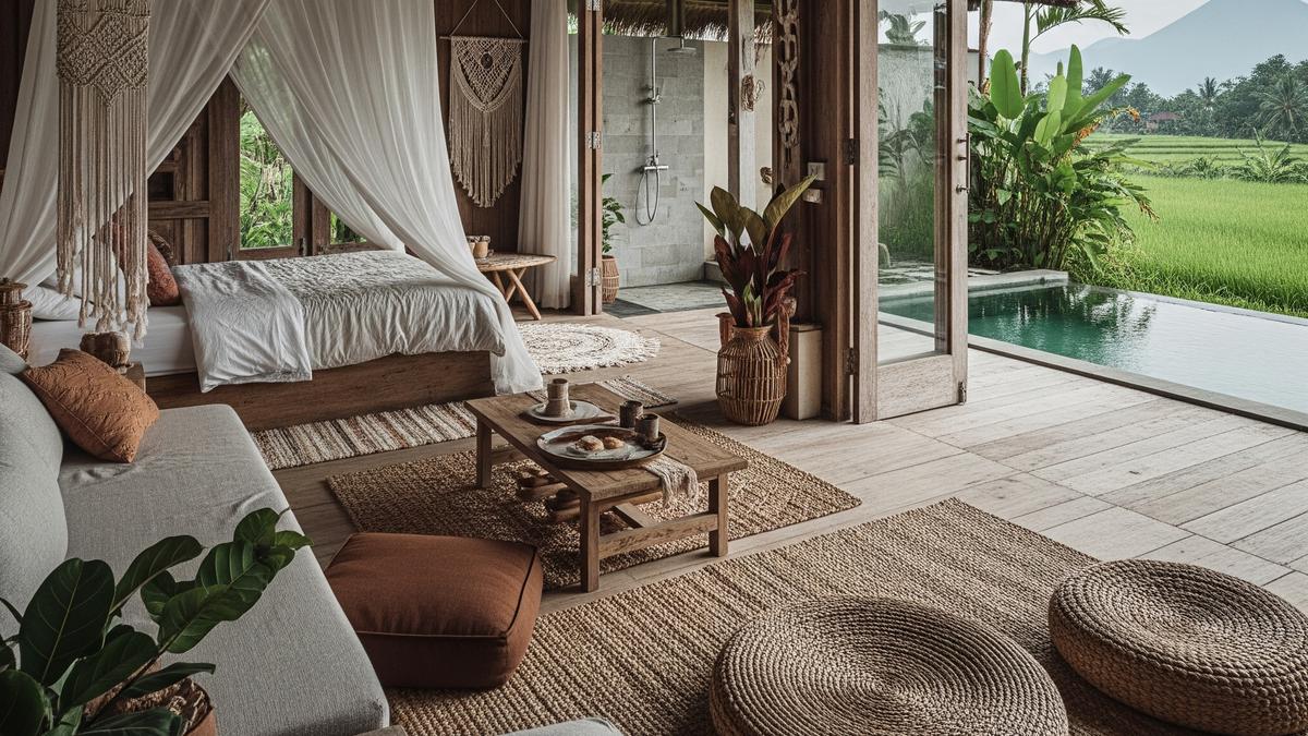 7 Desain Rumah Sederhana tapi Mewah Bergaya Natural Bohemian yang Lagi Tren 2025