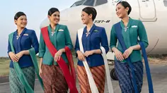 Potret Seragam Baru Pramugari Garuda Indonesia Rancangan Obin, Sematkan Motif Lereng Penuh Makna