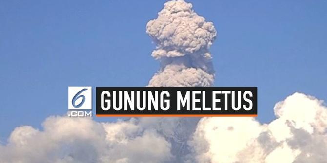 VIDEO: Detik-Detik Gunung Popocatapetl Meletus