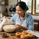 Resep Donat Tanpa Kentang Takaran Sendok, Empuk dan Mengembang Tanpa Timbangan
