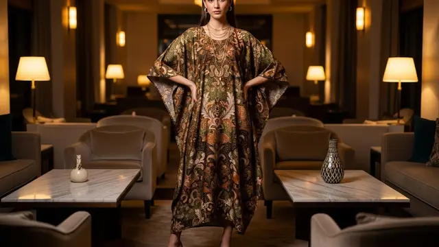 Batik Kaftan Modern