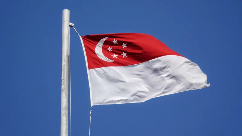 Bendera Singapura (unsplash)