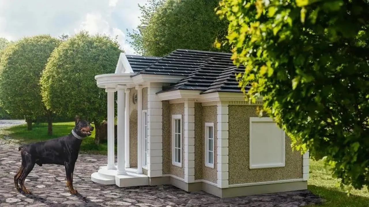 Rumah mewah khusus anjing